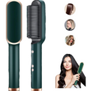 Escova Alisadora Bivolt 5 em 1 - Alisa, Hidrata, Modela, Alinha e Anti-Frizz