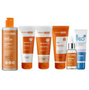 Kit Clareador Vitamina C Skincare Anti-idade Sérum Protetor Facial