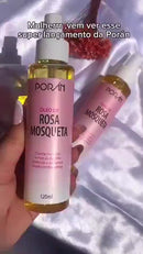 Óleo de Rosa Mosqueta Selvagem Corporal Reduz Estrias Estimula o Colágeno De 120ML