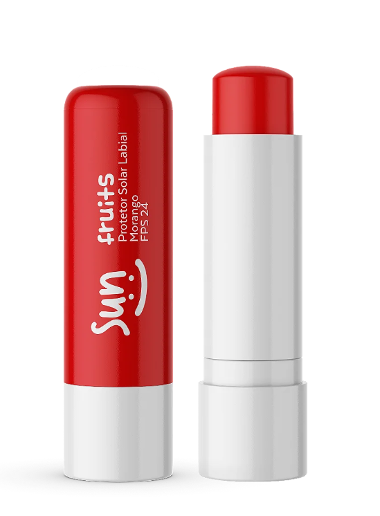 Protetor Solar Labial FPS 24 Morango 3,5g