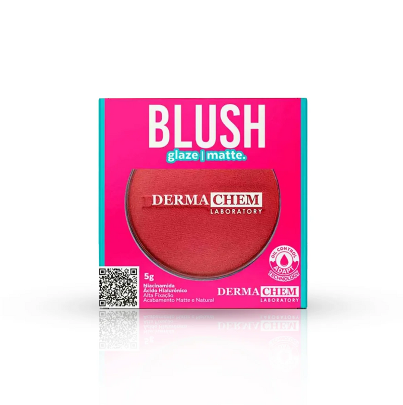 Blush Glaze Matte Cor Pinch Me Red