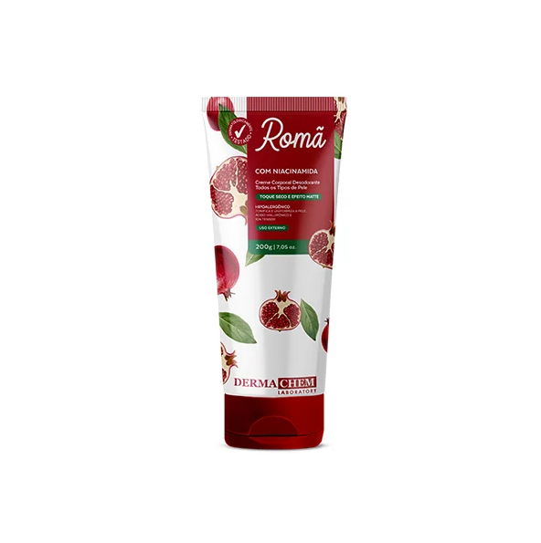 Creme Corporal Desodorante Romã 200g
