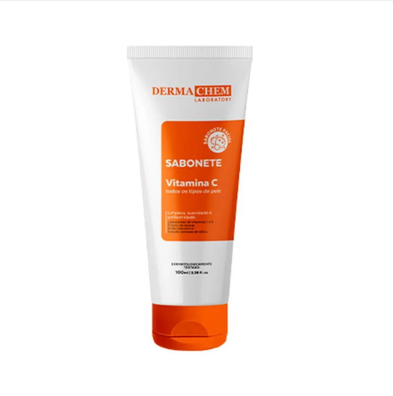 Kit Clareador Vitamina C Skincare Anti-idade Sérum Protetor Facial