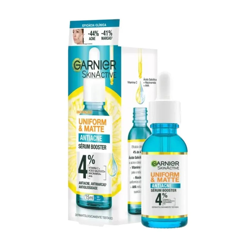 Sérum Antiacne Garnier SkinActive Uniform & Matte 15ml
