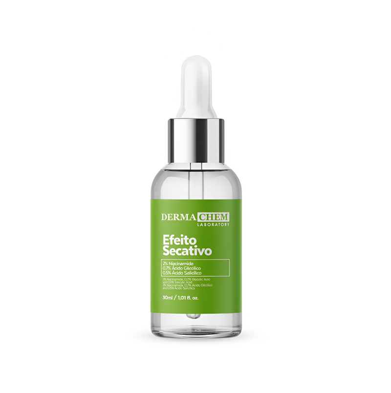 Sérum Facial Controle de Acne, Oleosidade, Cravos e Espinhas
